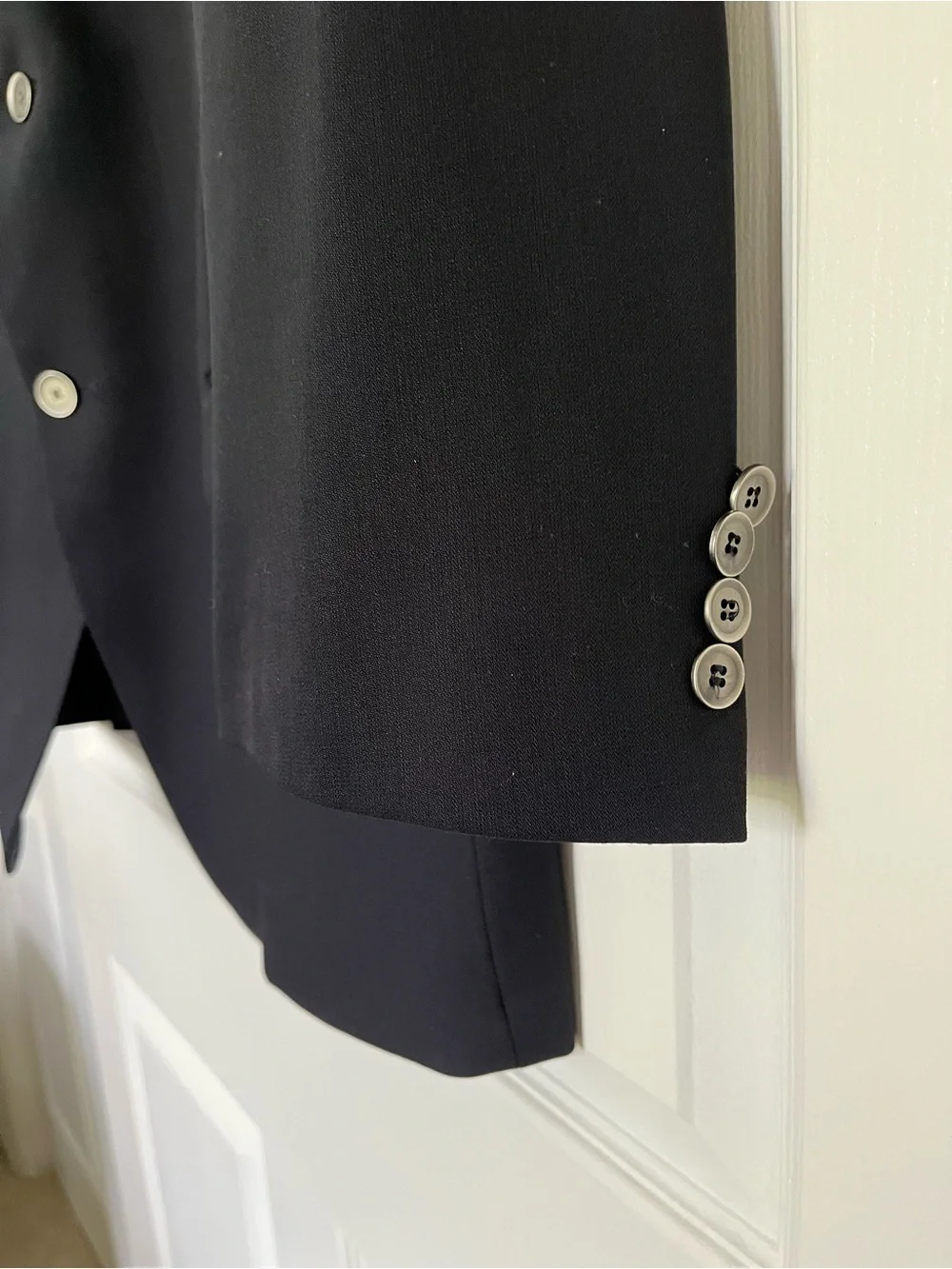 Calvin Klein Classic Men's Navy Two-Button Sports Blazer